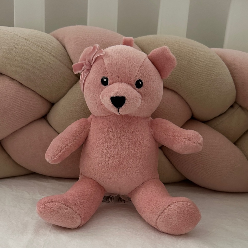 Pink Teddy Bear Plush Toy